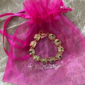 Lilly Pulitzer Gold Elephant Bracelet